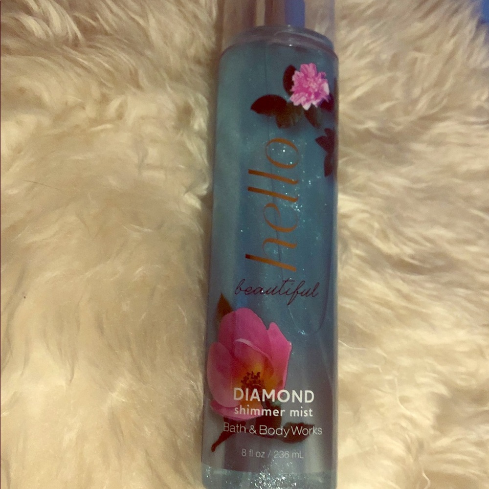 Bath and body works shimmer spray